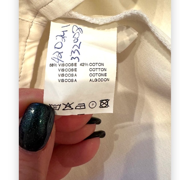 AVENTURES DES TOILES White/Ivory A-line skirt size 38 - Picture 11 of 15